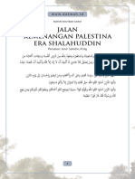 Jalan Kemenangan Palestina Era Shalahuddin