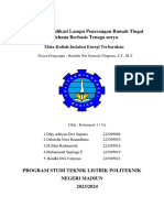 Perencanaan Plts Kelompok 1 - 223305029 - TL3A - Mhammad Septiago Firmansyah