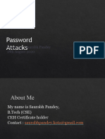 1 Password Cracking