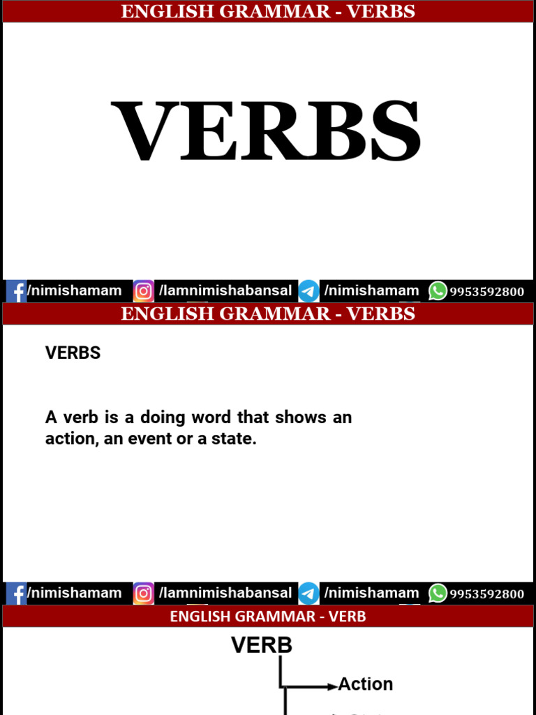 Ssc cgl class 40 advance verb part 2 29 october 2022 pdf