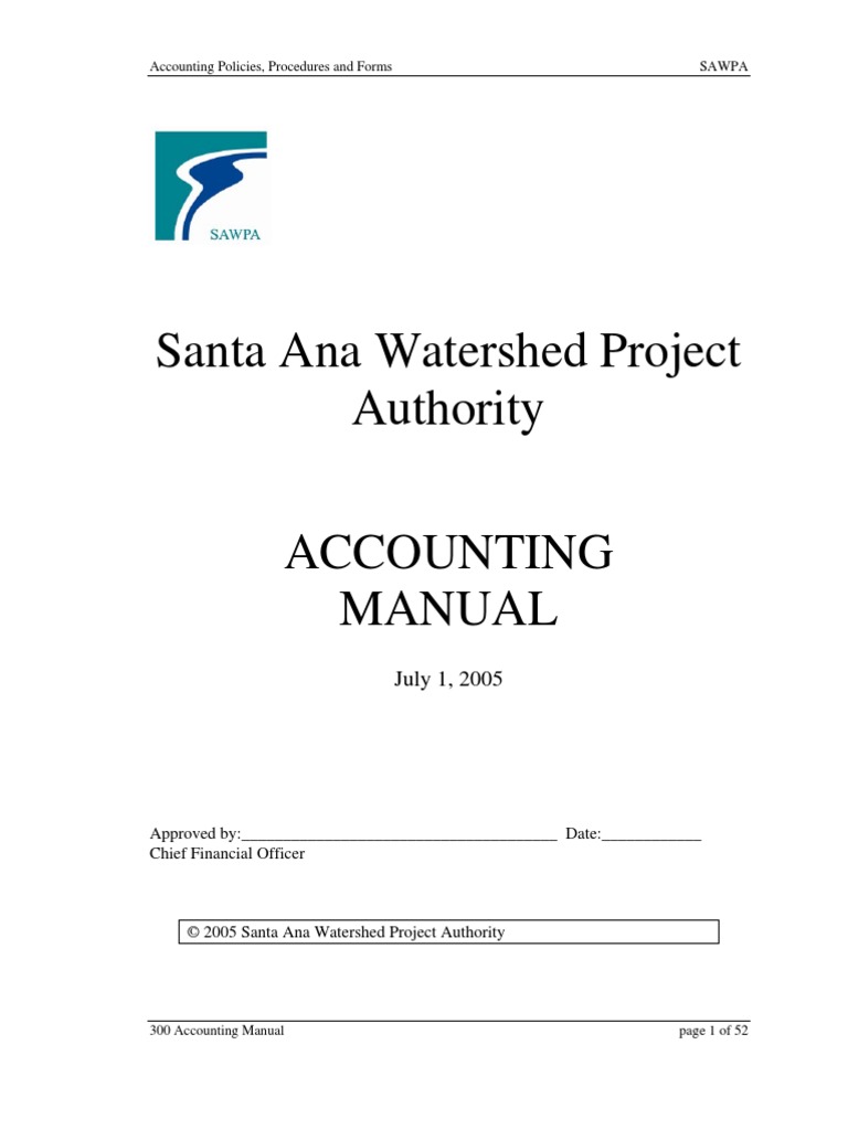300 Saw Pa Accounting Manual PDF Audit Accounting