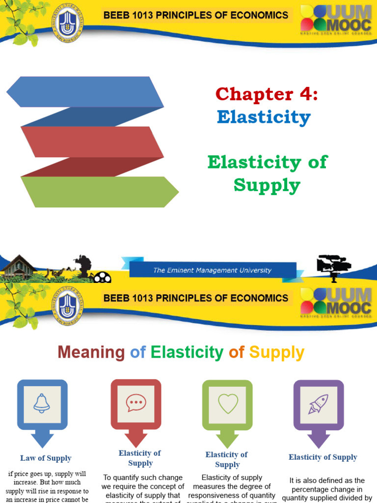 Price Elasticity of Supply PDF Elasticity (Economics) Economic