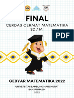 Soal FINAL CCM SD GM 2022