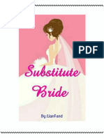 Substitute Bride by LianFand