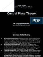 PERTEMUAN 1 I (3) Central Place Theory
