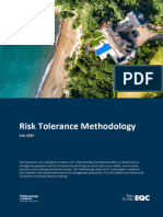 Risk Tolerance Methodology v2