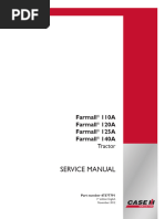 CASE IH Farmall 120A Tractor Service Repair Manual