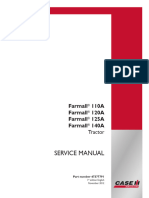 CASE IH Farmall 120A Tractor Service Repair Manual