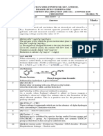 Key Part III Chemistry - 33% Answer Key - 2023 - 2024