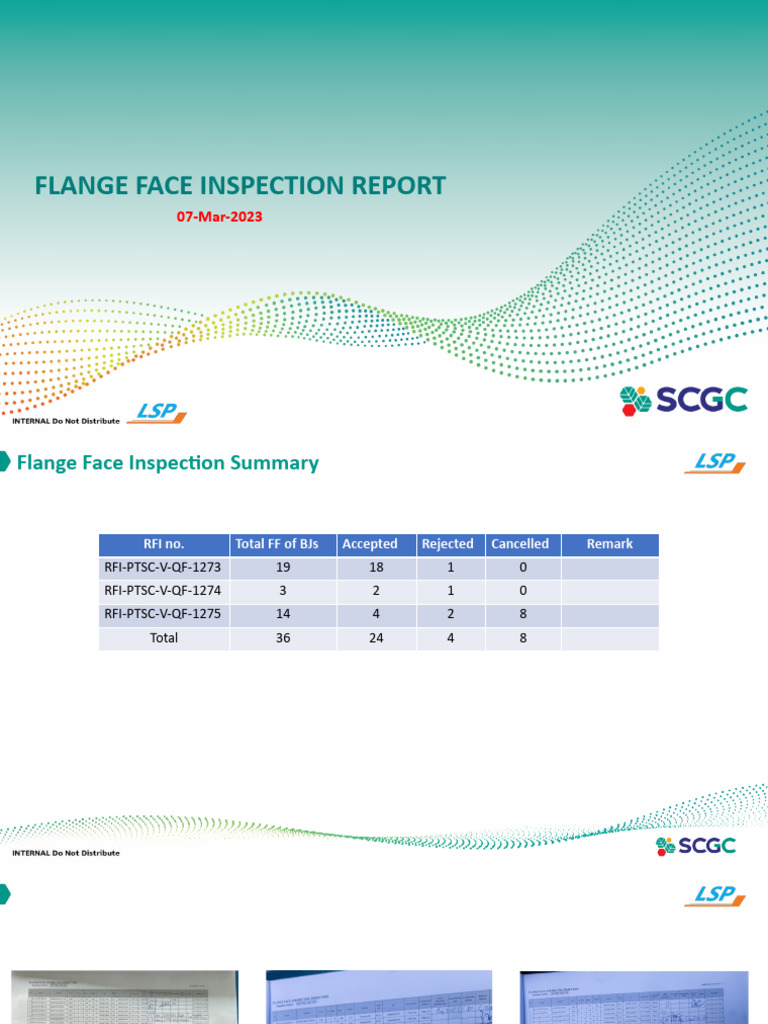 Flange Face Inspection QF-1274 Summary | PDF | Mechanical Engineering ...