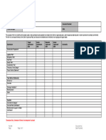 Quality Submissions Schedule