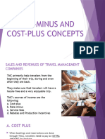 Rate Minus and Cost Plus Concepts