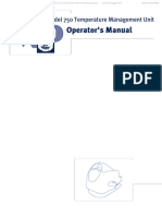 Operator's Manual: Bair Hugger Model 750 Temperature Management Unit