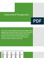 Instrument Temperatur Ok