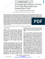 Abdel-Kader M.A. Et Al. - 2015 - Evaluation of The Drought Stress Effects On Cotton Genotypes by Using Physiological and Morphological T