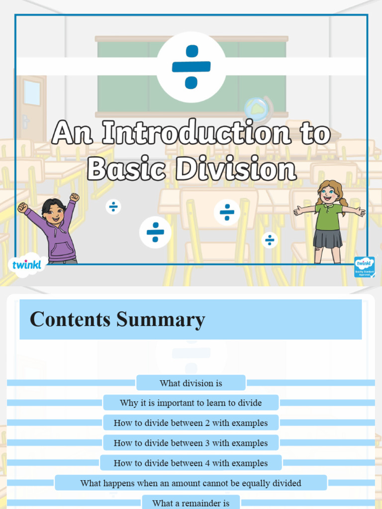 Basic Division for Kids: Equal Sharing | PDF | Language Arts ...