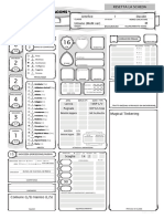 Scheda Editabile D&D 5 2023 V 1.3