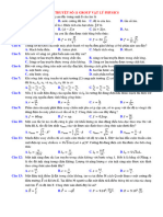 Đáp án đề lý thuyết 11 group Vật lý Physics