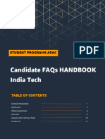 Candidate FAQs Handbook