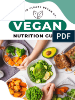 David Cleary Vegan Nutrition Guide