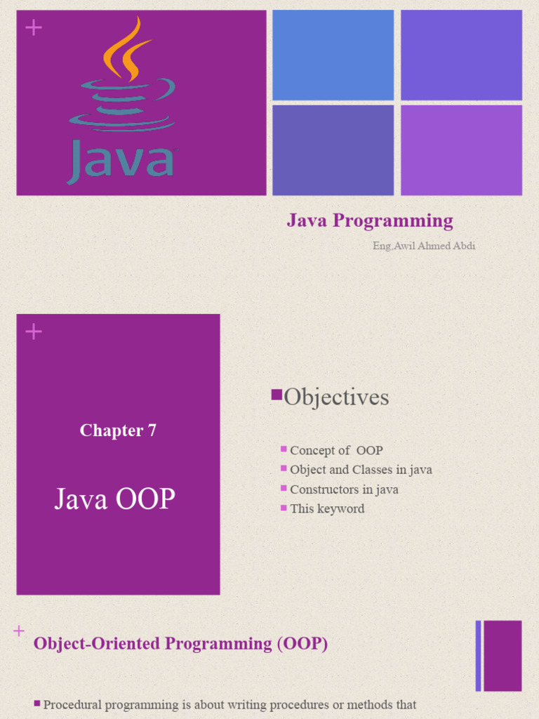 Ch07 OOP | Download Free PDF | Programming | Constructor (Object ...