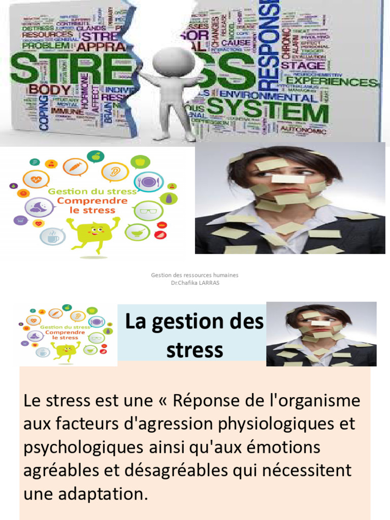 Gestion du stress au travail | PDF | Stress (Biologie) | Gestion des ...