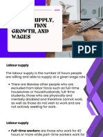 Labor Supply Population Growth and Wages