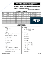 Solution Review Test 01