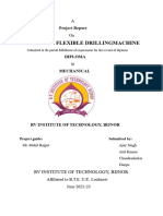 360 Degree Flexible Drillingmachine: A Project Report On