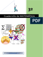 Cuadernillo TERCER AÑO (Matemática)