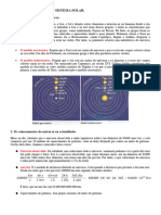 Tema 1. O Universo e o Sistema Solar.