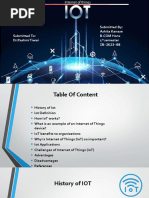 Iot Internet of Things PPT As