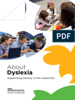 About Dyslexia - Supporting Literacy in The Classroom