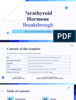 Parathyroid Hormone Breakthrough by Slidesgo
