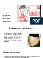 Embarazo Adolescente Clases Dr. Galeas