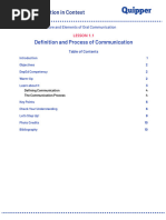 ME EngOCC 11 Q1 0101 - SG - Definition and Process of Communication