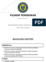 PERTEMUAN 5 FILSAFAT Socrates Plato Aristoteles