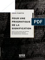 Pour Une Pragmatique de La Signification - Fisette, Jean - 1996 - Montréal, Québec - XYZ - 9782892611656 - Anna's Archive