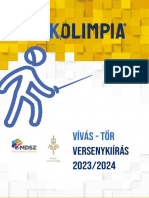 Vivas Tor Versenykiiras 2023 2024 Mod