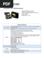 Biostar A320mh Pro Spec