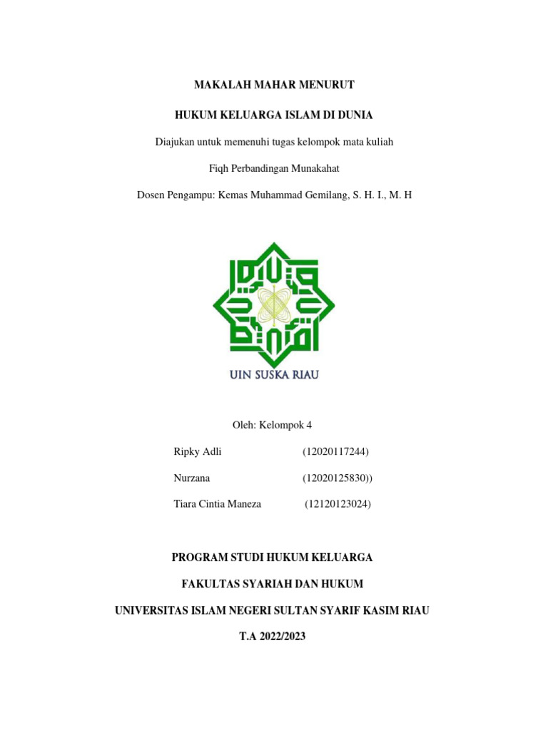 MAHAR | PDF