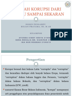 Sejarah Korupsi