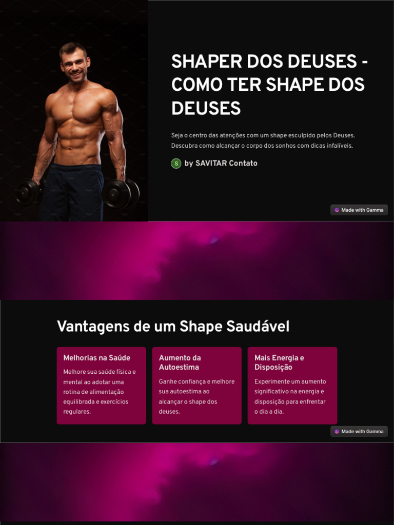 Shaper Dos Deuses Como Ter Shape Dos Deuses Pdf