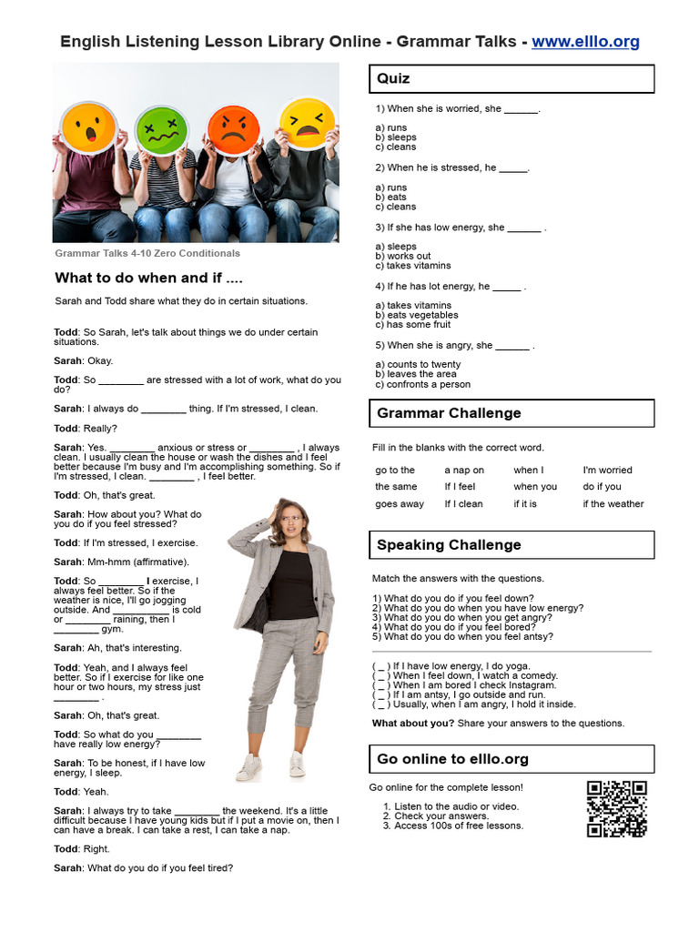 Zero Conditional - Conversation-1 | PDF