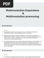 Multiresolution Expansions