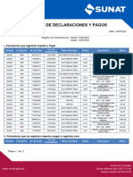 Reporte de Declaracion y Pagos 2022 (1 Semestre)