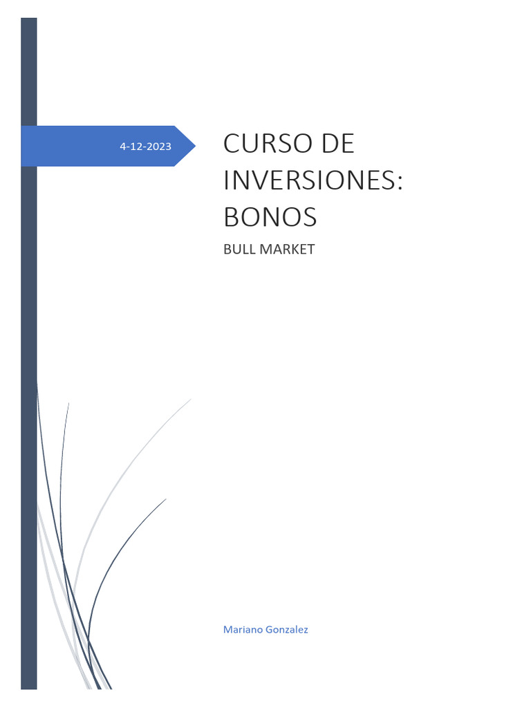 Curso de Inversiones en Bonos | PDF | Business | Renta Fija