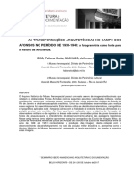 AS TRANSFORMAÇÕES ARQUITETÔNICAS NO CAMPO DOS AFONSOS NO PERÍODO DE 1930-1940: A Fotogrametria Como Fonte para A História Da Arquitetura.