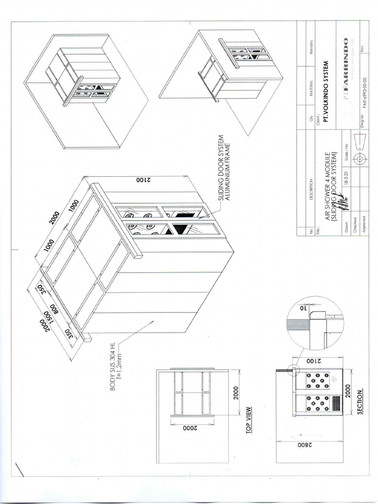 Air shower 4 module pdf