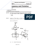 4 Buoyancy and Flotation